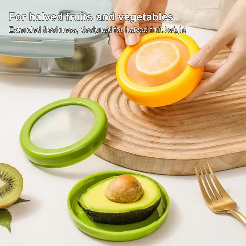 Fruit Vegetable Fresh keeping Cover Reusable Food Preservation Box Fruits Preservation with Sealing Lid for Vegetable fruits