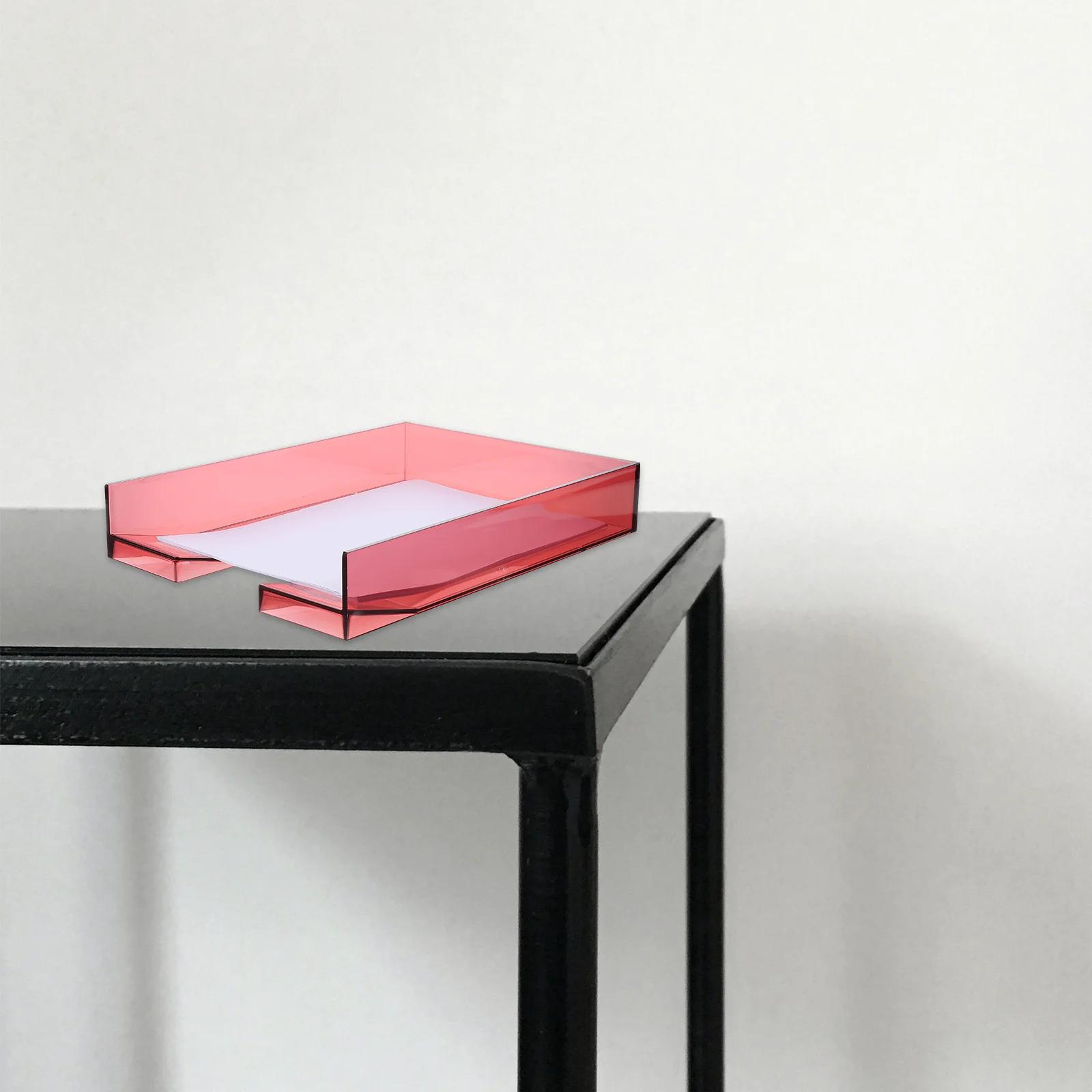 

Суперразовая пластиковая коробка для файлов формата А4, легкий органайзер для хранения документов для офиса, дома, учебы, настольного использования, штабелируемый файл