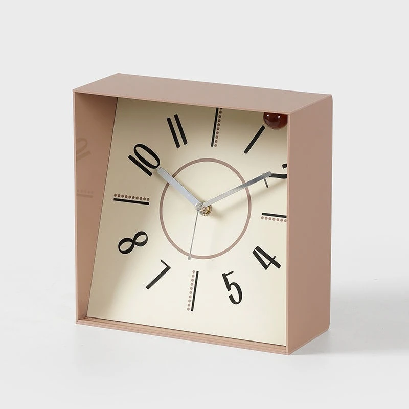 

Light luxury clock entrance desktop creative ornament
