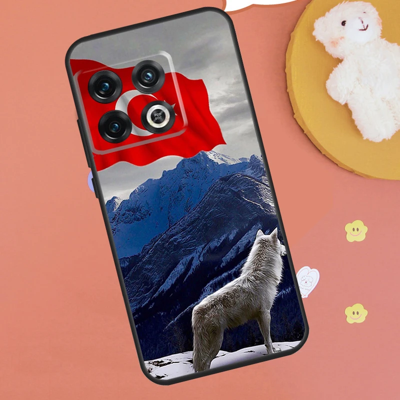 حافظة علم تركيا لهاتف OnePlus 13T 10T 8T 12R 13R 15 13 12 11 9 10 Pro Nord CE 5 2 3 4 Lite N20 N30 Funda