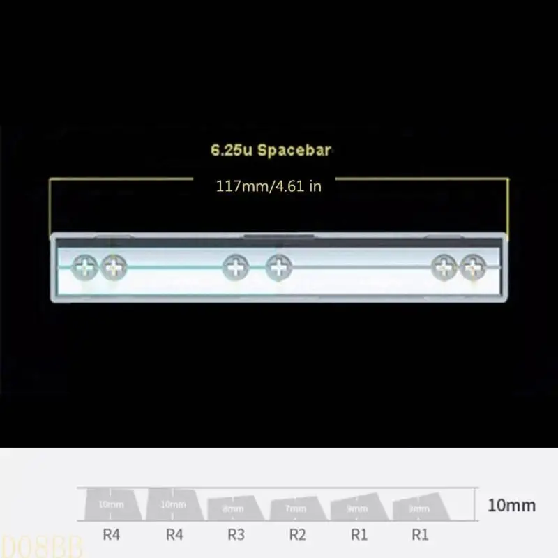 D08B PBT Cartoon Cakecap