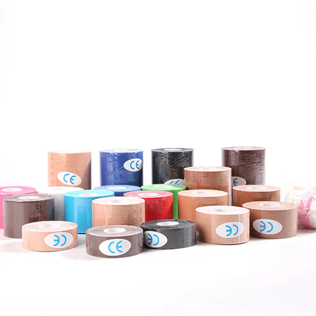 6Roll Effective Protection Tape For Various Colors Athletic Recovery Stylish Tape Athletic Recovery dark brown 3.8cm*5m
