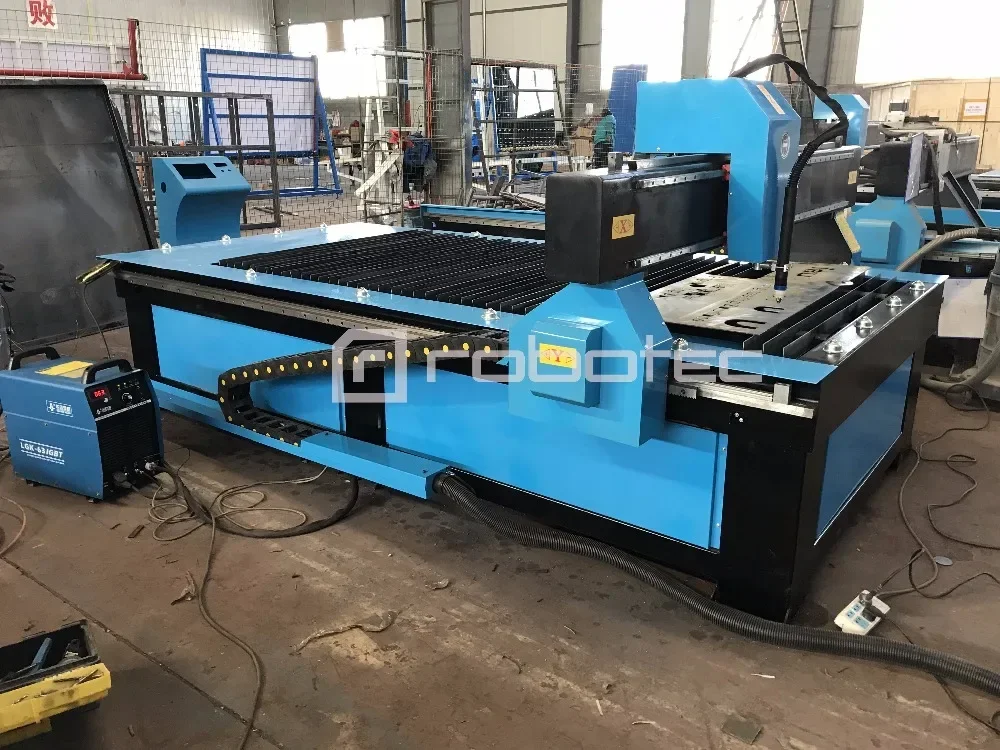 CE Standard 1500*3000mm 3 Axis CNC Plasma Cutting Machine Gantry Plasma Cutter For 0-35mm Cutting