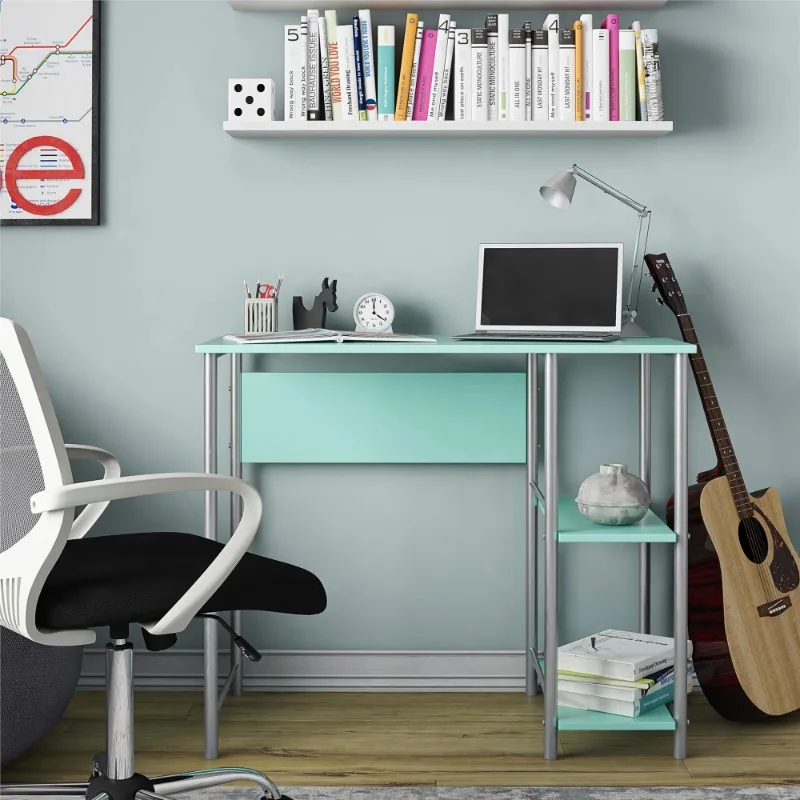 

Metal Student Computer Desk, Spearmint