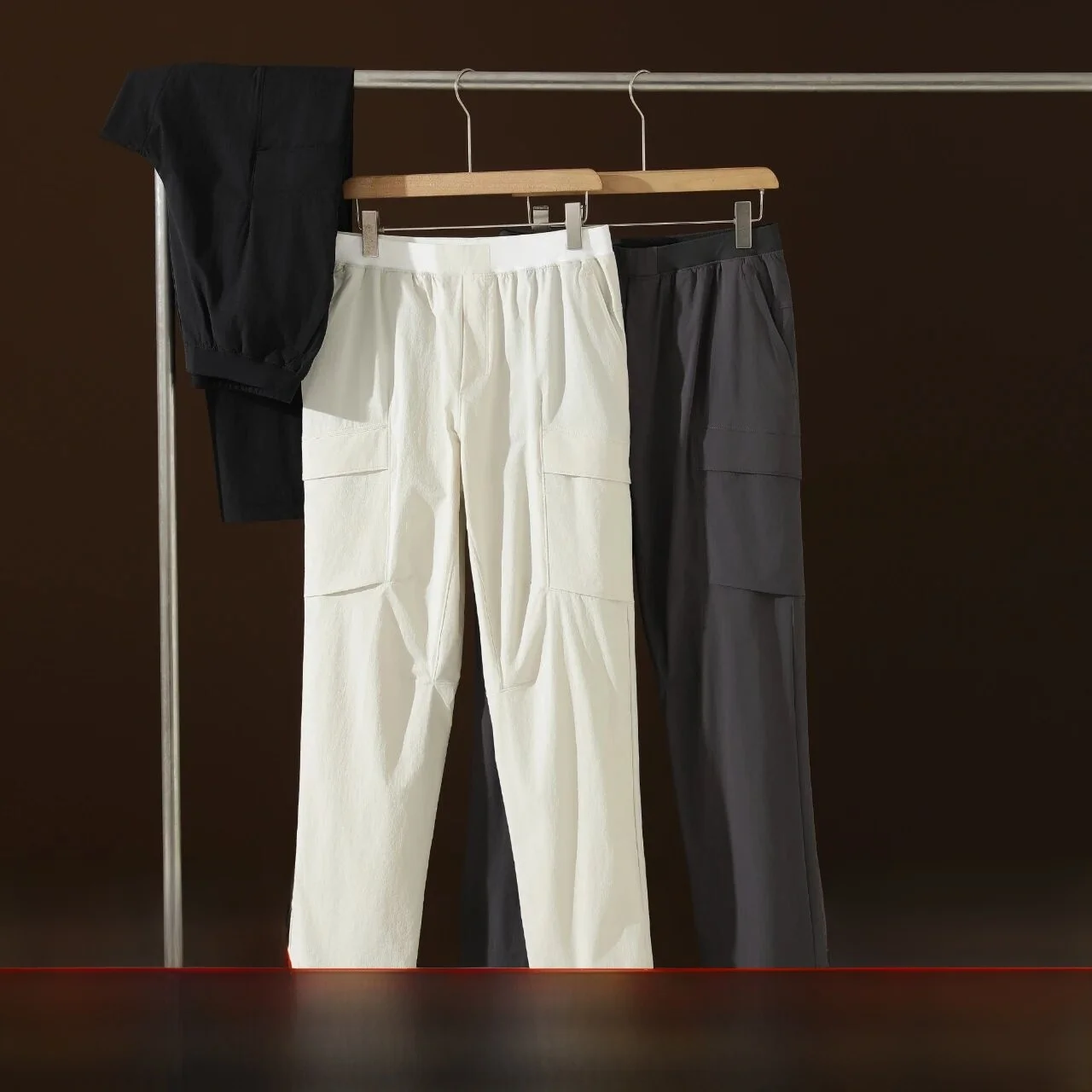 

Men's Outdoor Commute Casual Pants Breathable Wear Resistant Functional Sle Windproof Water Repellent Straight Leg Trousers