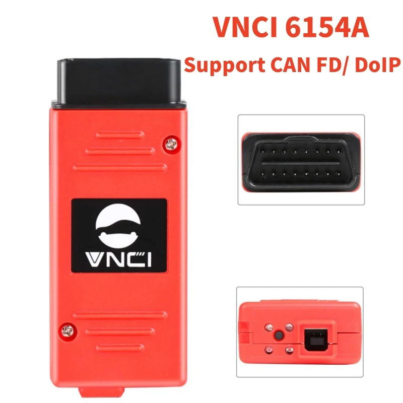 VNCI 6154A V25.0.1 support CAN FD DoIP Protocol Original Driver Cover SVCI VAS6154 DOIP All Models And Function Auto Diagnostic
