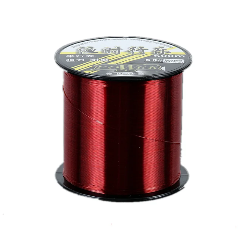 

100M 500M Super Strong Fishing Line Authentic Soft Main Line Sub Line Wear-Resistant Competitive Dedicated Nylon Fishing Line