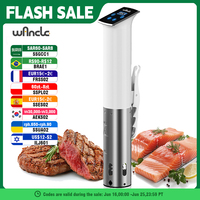 Wancle 1100W Vacuum Sous Vide Cooker IPX7 Waterproof Slow Cooker Immersion Circulator Accurate Cooking With LED Digital Display