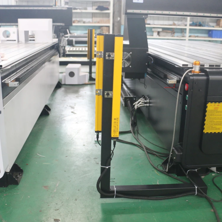 1325 4*8ft 3 Axis 4 Axis Wood Router dengan Perangkat Rotary untuk Silinder Kaki Meja Mesin Router CNC 3D