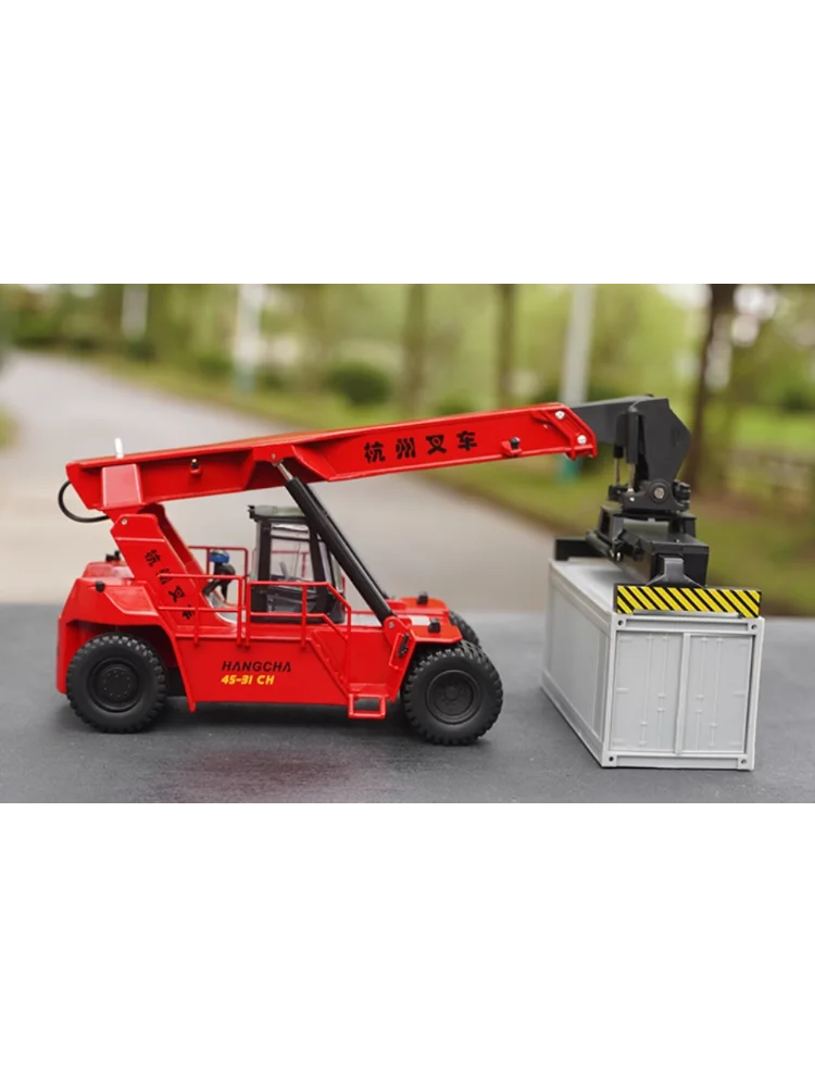 Diecast 1:50 Scale HANGCHA Container Crane Alloy Engineering Model Finished Simulation Collection Decoration Gift Toys Display