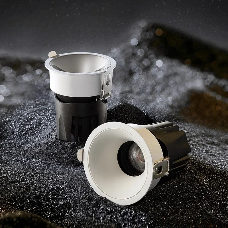 

Spotlights embedded hills led lights deep cup anti-glare eye protection entrance living room home