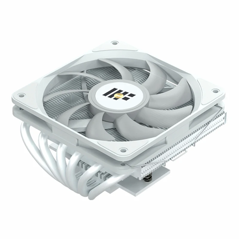 METALFISH DH670 67 มม.Low Profile CPU Cooler 6 Heatpipes ITX หม้อน้ํา CPU 120 มม.พัดลม PWM สําหรับ LGA 1700 1200 2011 AM4 AM5