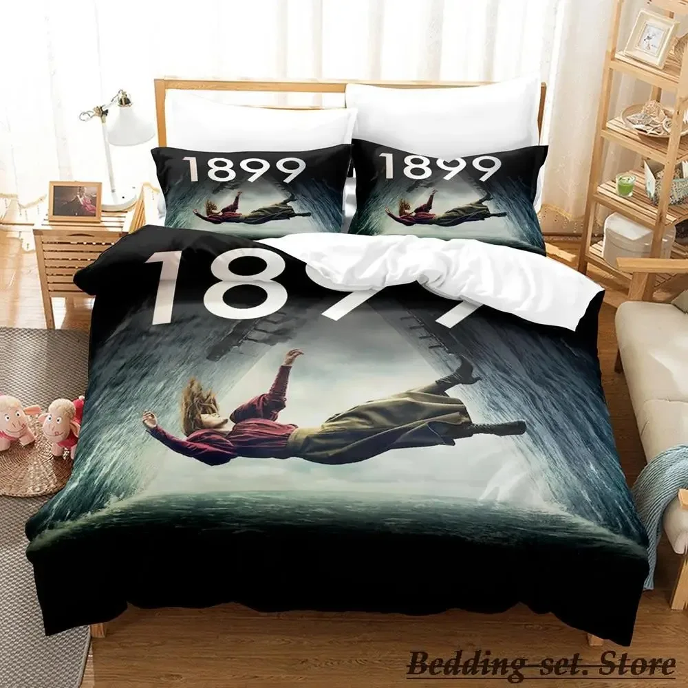 

TV Play 1899 Bedding Set Single Twin Full Queen King Size Bed Set Aldult Kid Bedroom Duvetcover Sets Anime parure de lit Bed