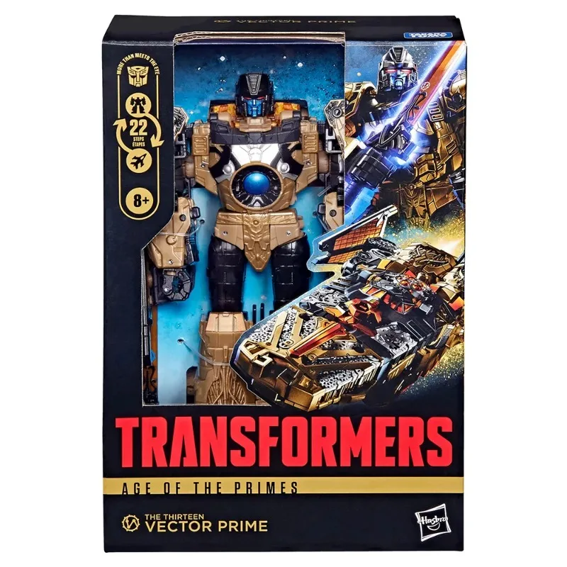 

Hasbro Transformers Age of the Primes the Thirteen Vector Prime 17.5cm Voyager Class Action Figure - New Original Model Toy