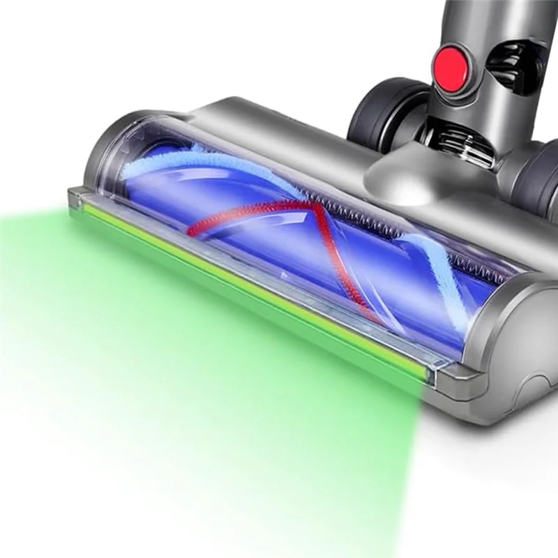 

Запасные части для любимой головки клиента для тонкого пылесоса Dyson V12 Detect, тонкая цифровая чистящая головка V10 с зеленым светодиодом