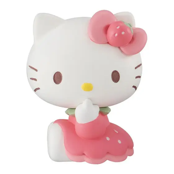 BANDAI Sanrio Action Figures Pochacco Kuromi Melody Pompompurin Cinnamoroll Gashapon TeaParty Strawberry Friends Series Original