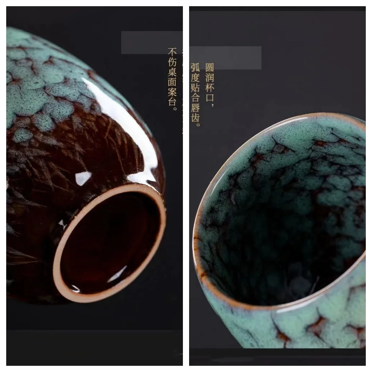 Tasses à café en céramique de 175ML, tasse à thé en porcelaine, tasse d'expresso, ensemble de tasses à thé créatives pour la maison, boîte d'emballage керамисае б®калы