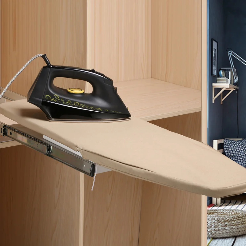 Rotatable Foldable Ironing Board Household Storage Hanging Iron Matching Accessory For Wardrobe Cloakroom Clothing Wrinkle