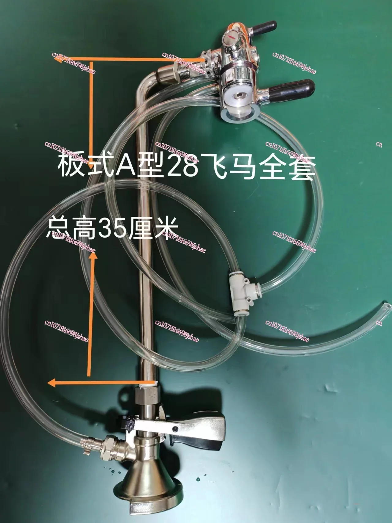 

Single Head Complete Set of Craft Beer Simple Beater Barrel PET Turnover Barrel Stall Takeaway Liquor Isobaric Filling Valve