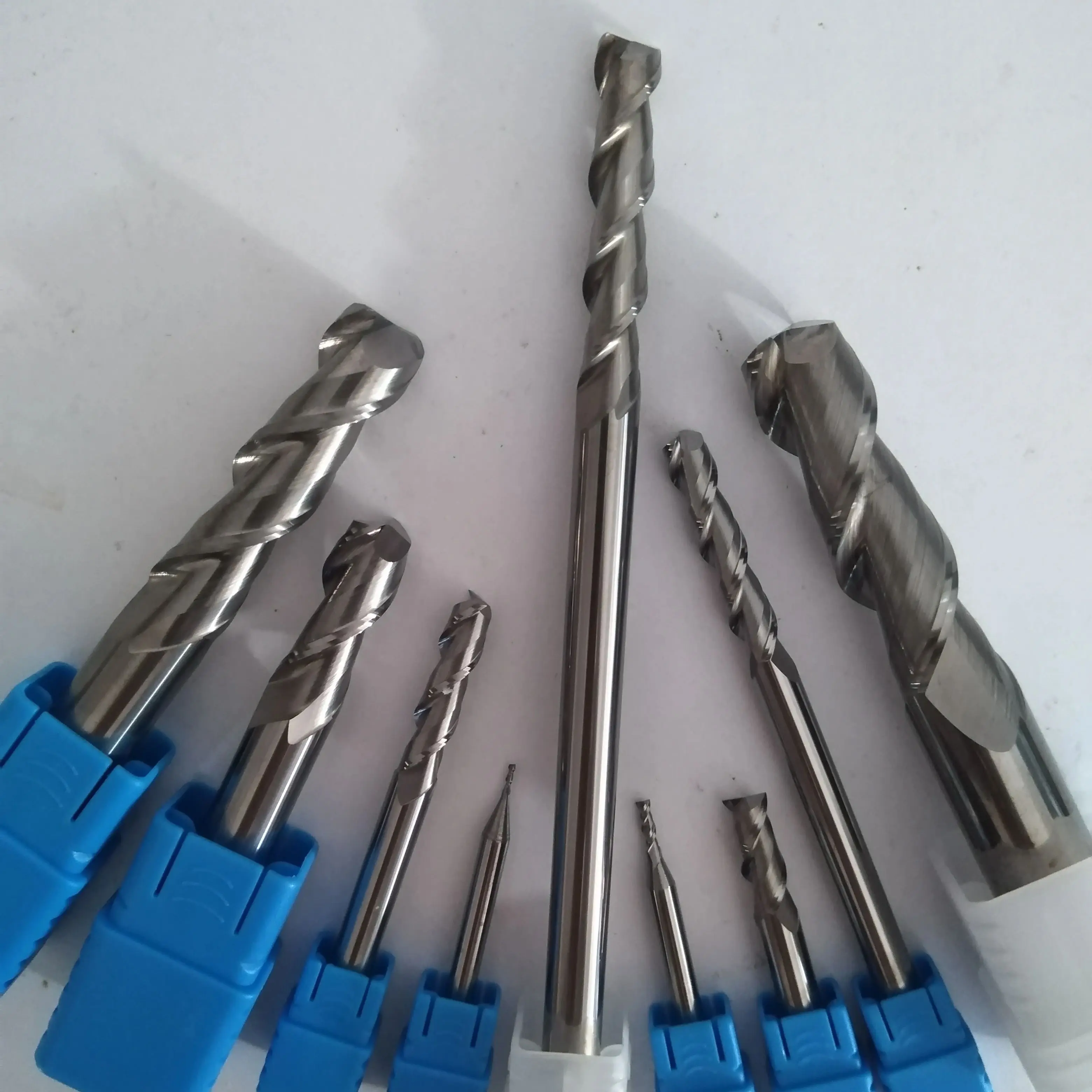 

Фреза с ЧПУ Алюминий Медь Дерево Фреза Концевая фреза HRC55 2-флейтовые фрезерные инструменты с ЧПУ Фреза из вольфрамовой стали Концевая фреза