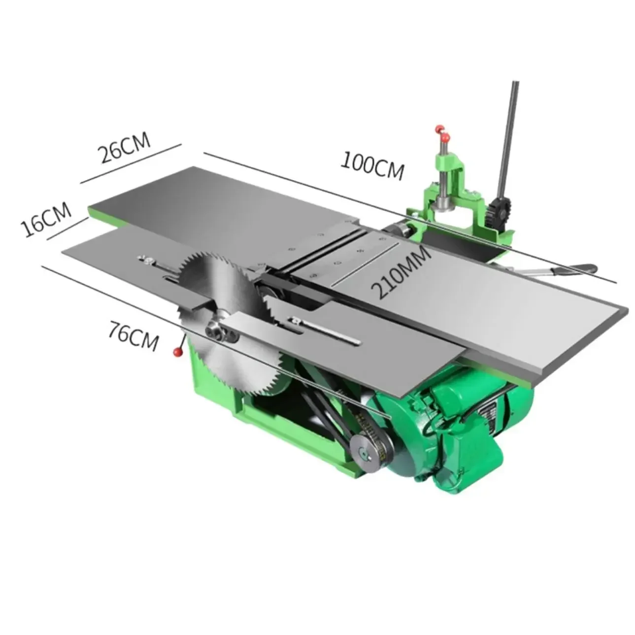 ML292 393 macchina per legno universale combinata multifunzionale per la lavorazione del legno