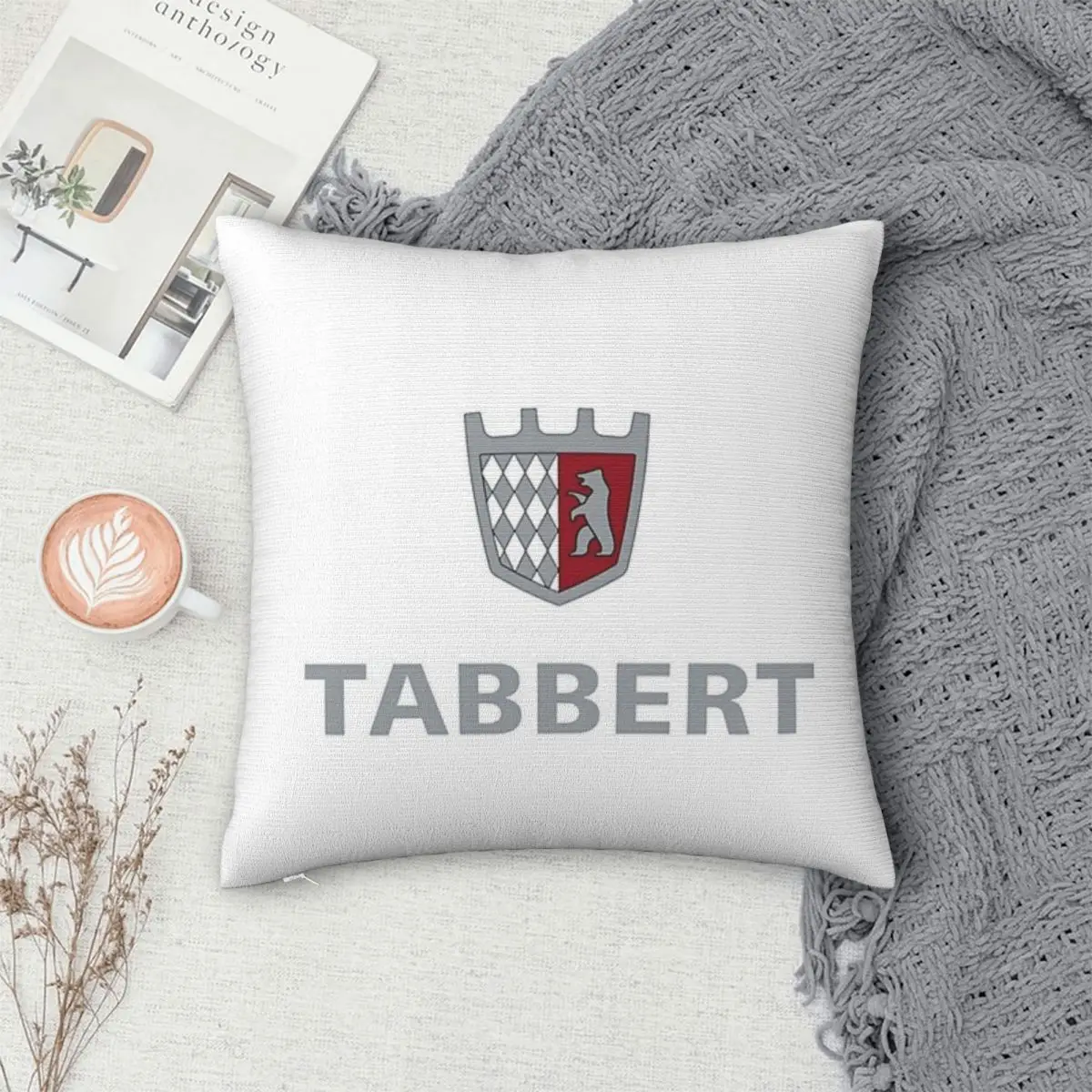 Tabbert Caravan Square Pillowcase Polyester Pillow Cover Velvet Cushion Decor Comfort Throw Pillow For Home Living Room