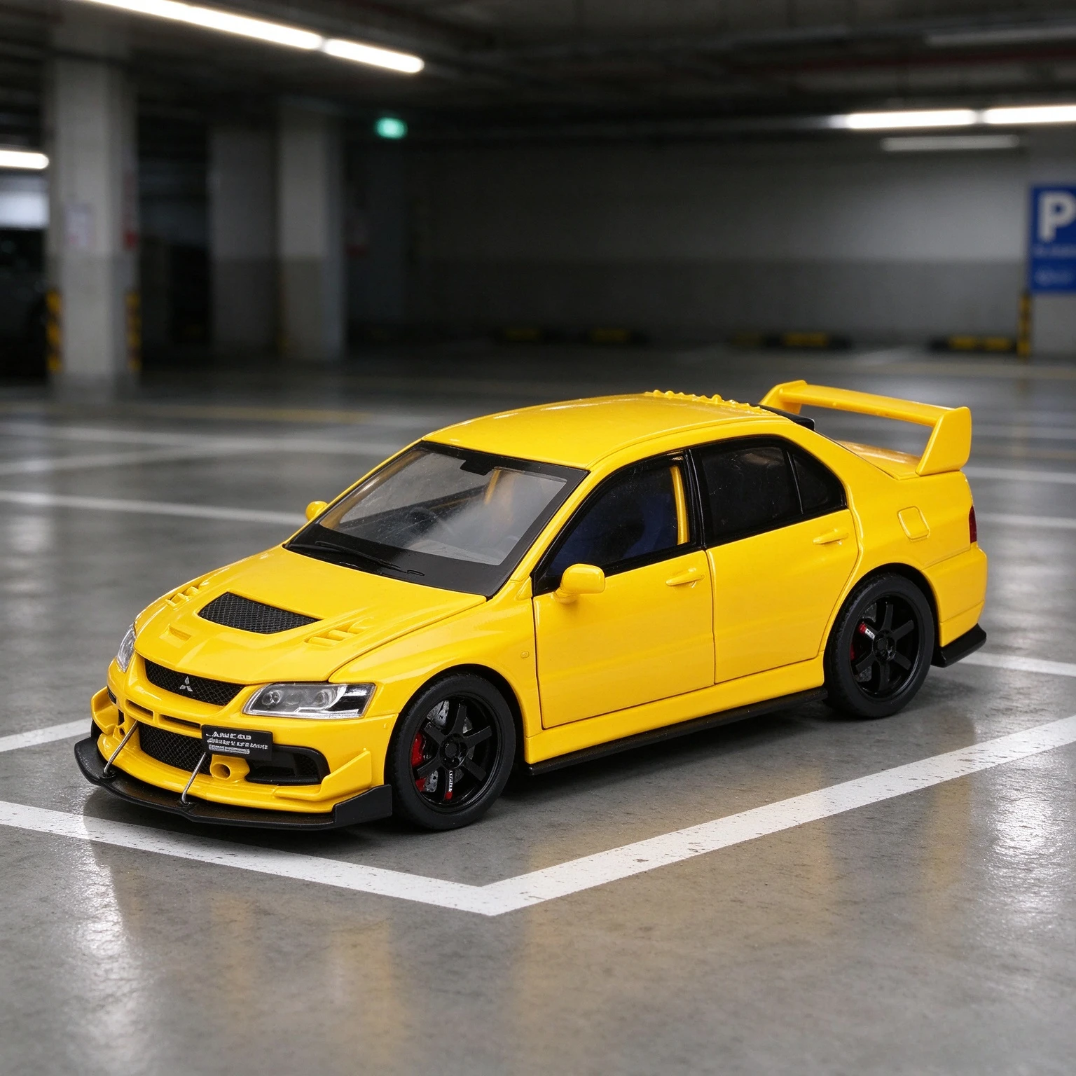 1:32 Lancer Evolution EVO Track Painted Sports Metal Alloy Diecast Model Car Miniature Vehicle Present Friend