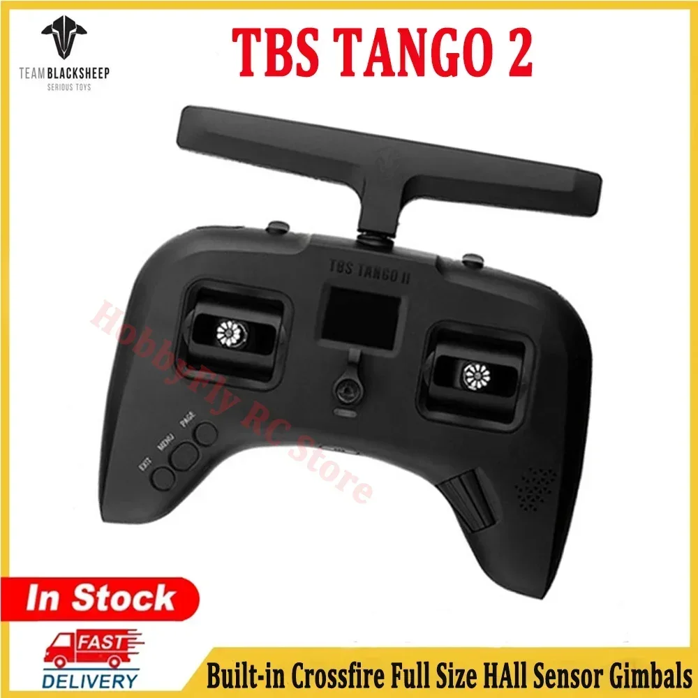 

TeamBlackSheep TBS TANGO 2 PRO V4 Version Built-in TBS Crossfire Full Size HAll Sensor Gimbals FPV Racing Drone Radio Controller