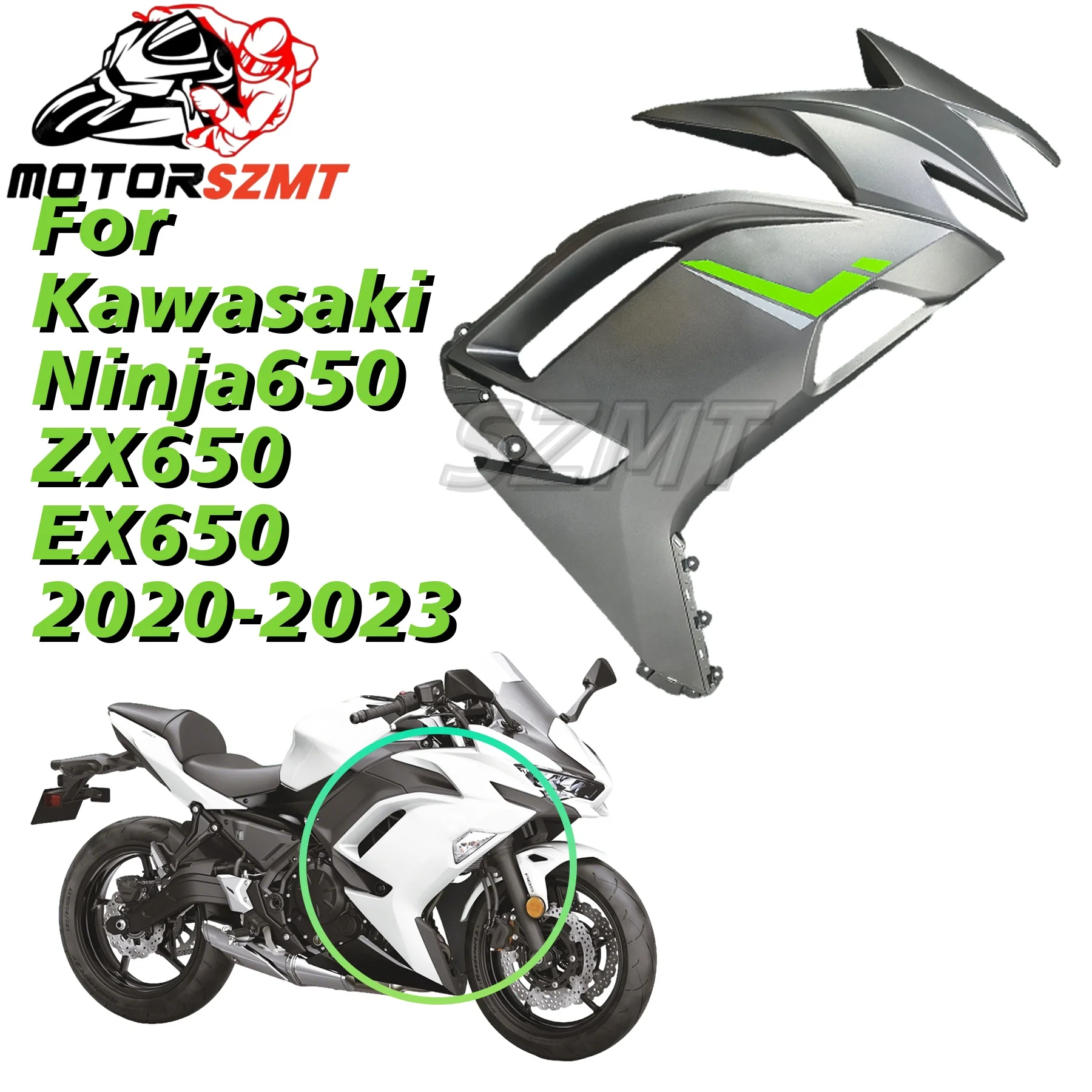 

Motocycle Fairings For Kawasaki Ninja650 ZX650 EX650 2020 2021 2022 2023 Injection Molded Full Bodykits