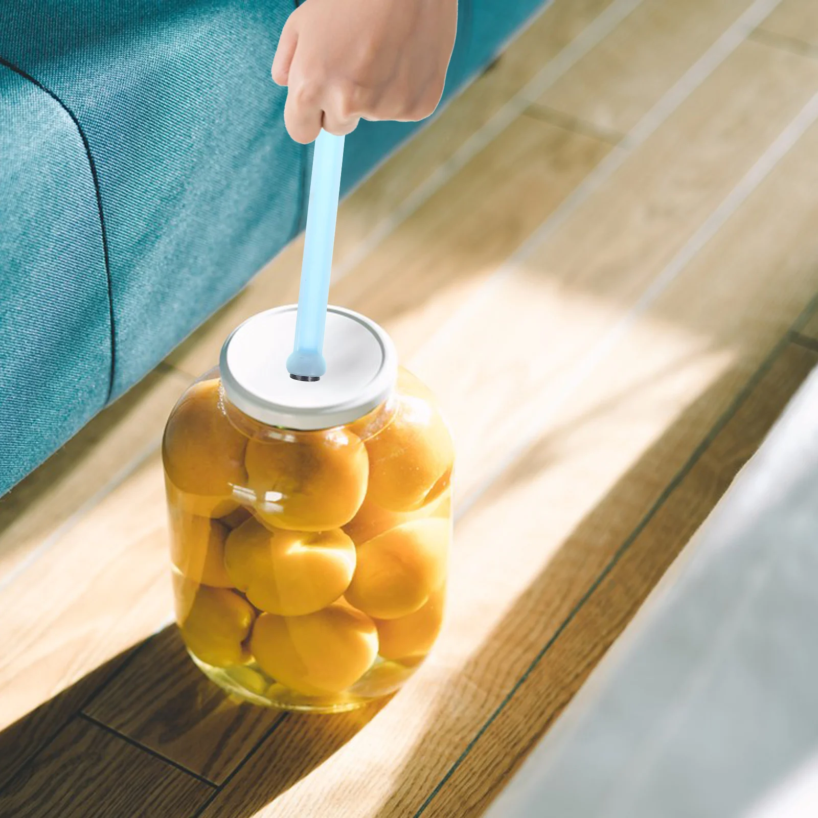 

1pc Magnetic Lid Lifter Household Jar Lifting Tool Anti-Scald Portable Kitchen Accessory Plastic Jar Lid Opener For Home