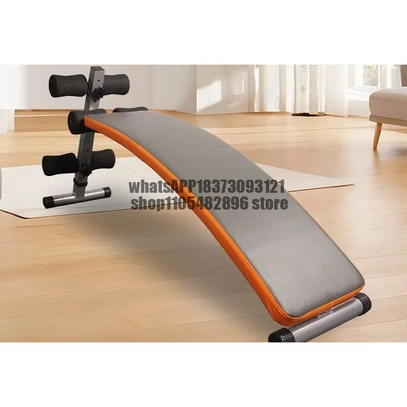 Supine board, large abdominal board, sit-up board arc, fitness equipment