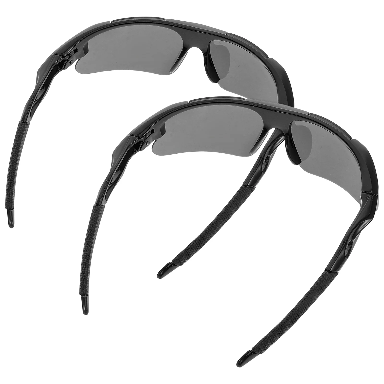 

2pcs Mountaineering Sunglasses for Men Women Eye Protection Biking Cycling Sports Windproof PC Material