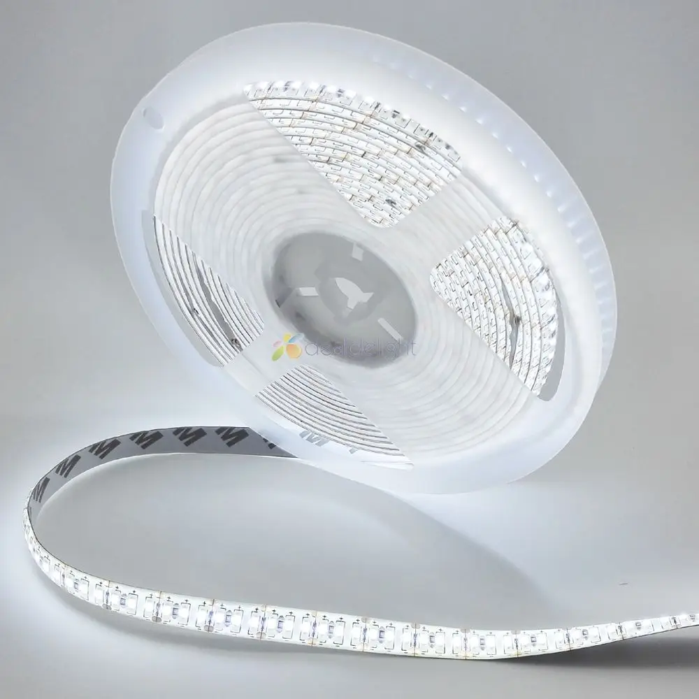 Taśma LED 3014 SMD 204 led/m, Super Bright IP20/IP65 wodoodporna taśma ledowa DC 12V biały/ciepły biały kolor, 5 m/partia