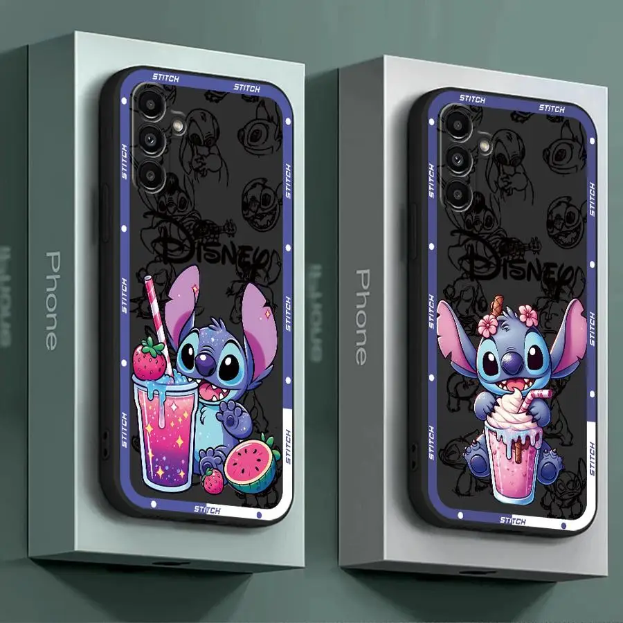 Cute Stitch phone Case for Samsung A10 A10e A10s A20 A20e A20s A30 A40 A50s A70 A02s A03 Core A03s A04 A04e A05 A06 A21s A31 A41