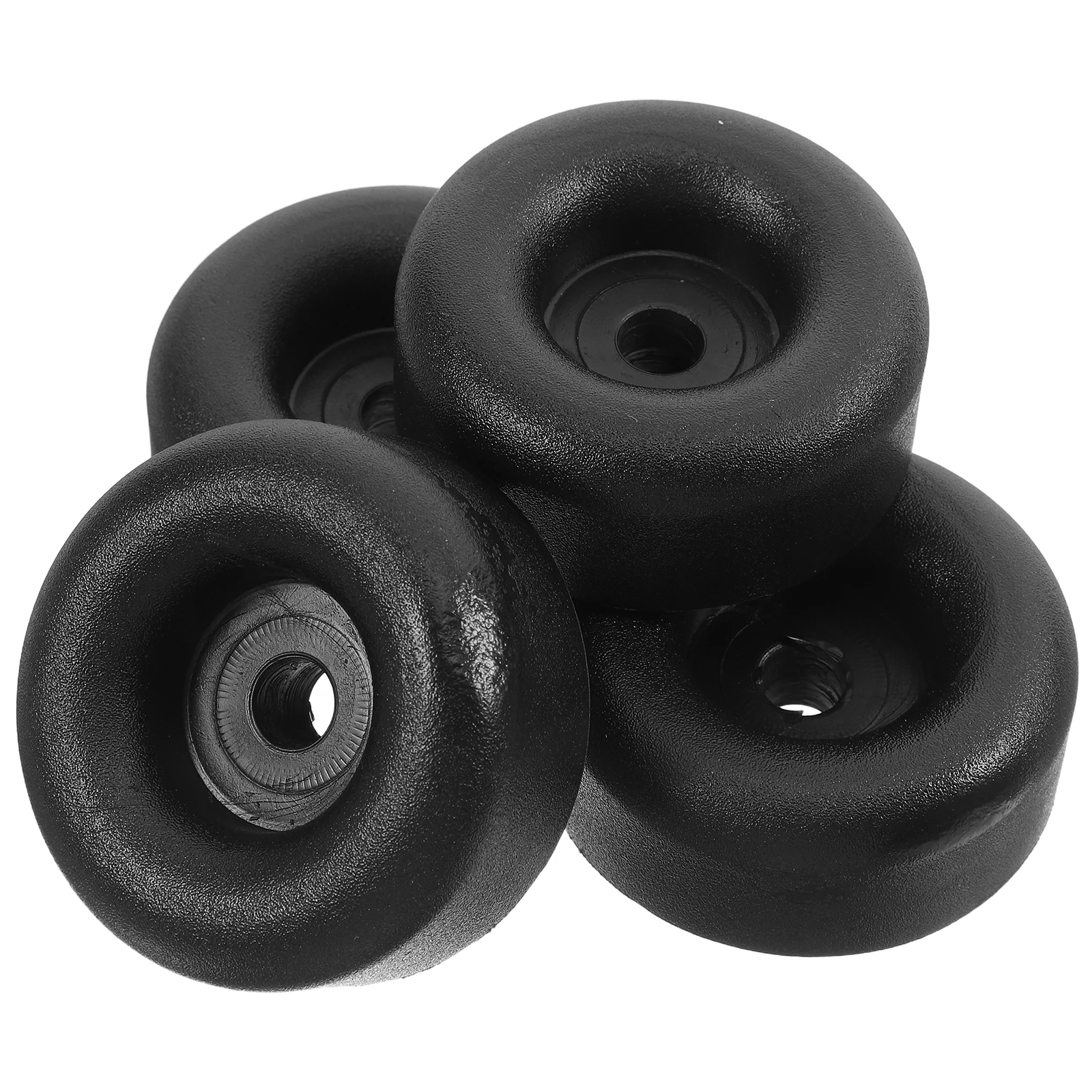 

4pcs Black Rubber Bumper Feet Pads for Trucks Trailers RVs Boats Shock Absorbers Anti Skid Dampers Easy Installation