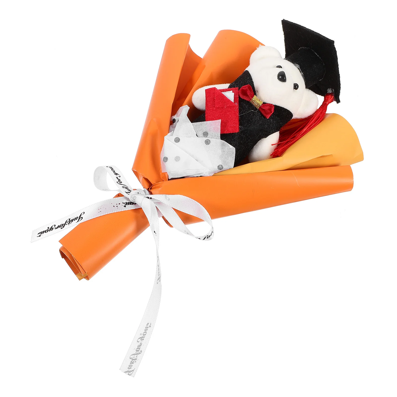 

Graduation Bear Bouquet Decorative Season Photo Prop Graduation Gift Party Decor Special Texture Craftsmanship