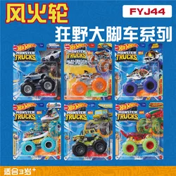 FYJ44-4B Hot Wheels Monster Trucks tyrannosaurus dodge Stegosaurus tumbler Muscle off-road Hummer Diecast alloy car model toys