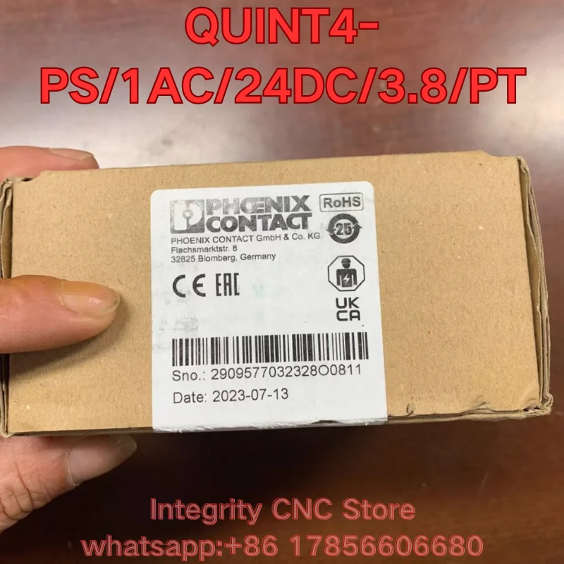 New QUINT4-PS/1AC/24DC/3.8/PT power module