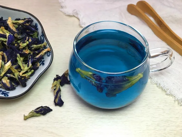 High Quality Natural Butterfly Orchid Dry Blue Butterfly Pea Flower for Soap Candle Experimental Dyeing Pigment Materials