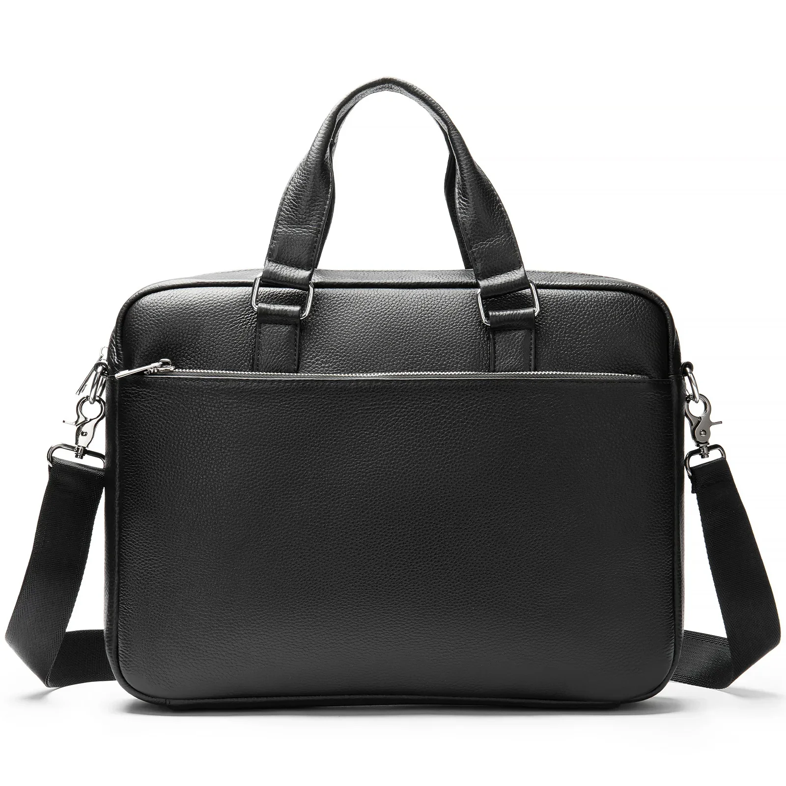 2026 New Fashion Laptop Bags Cow Genuine Leather Men's Briefcase Luxury Brand Male Handbags Messenger 14 Inch Computer Bag