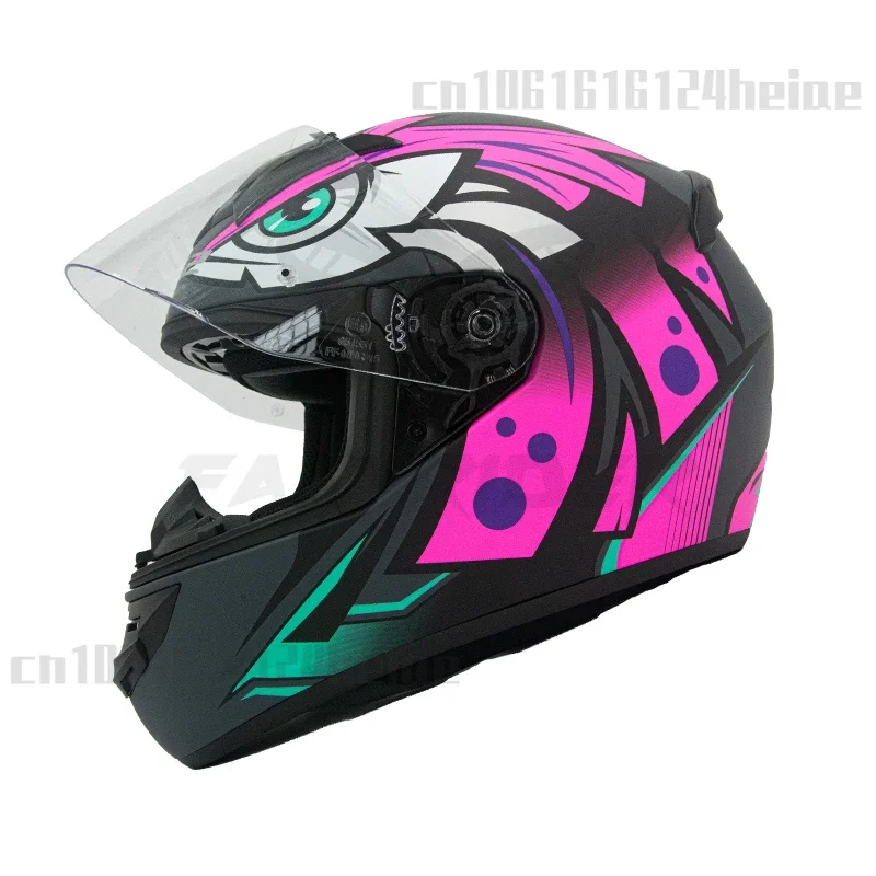 LS2-Casque de moto intégral pour hommes et femmes, d'expériences de course de rue, Structure de sécurité ABS, Certification ECE, FF353