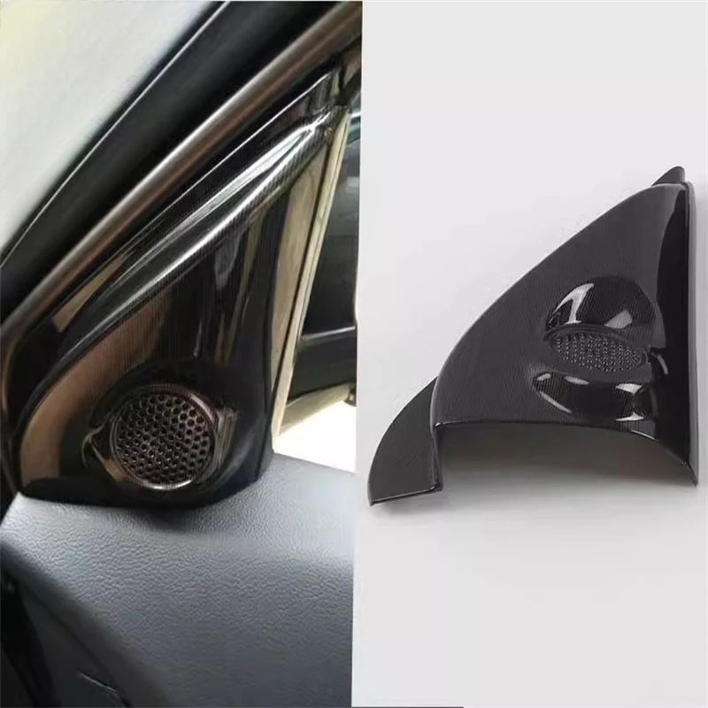 Sound Box Speaker Ring para Mitsubishi Outlander 2013-2021, Decoração de Interiores, Porta Alto-falante, Acessórios do carro, Styling