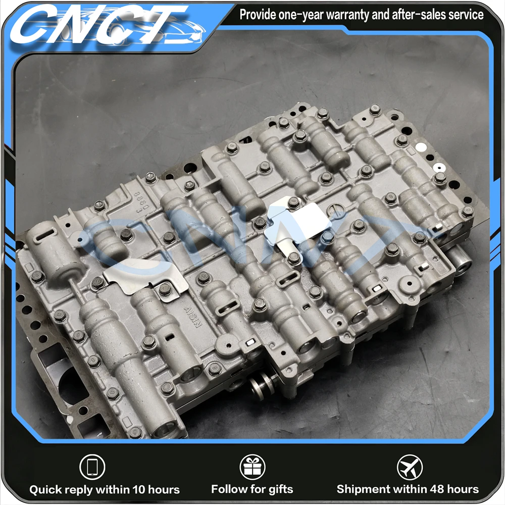 100% Original 09D TR60SN Transmission Valve Body, Large Solenoid & Small Solenoid Two Versions  for VW Touareg Audi Q7