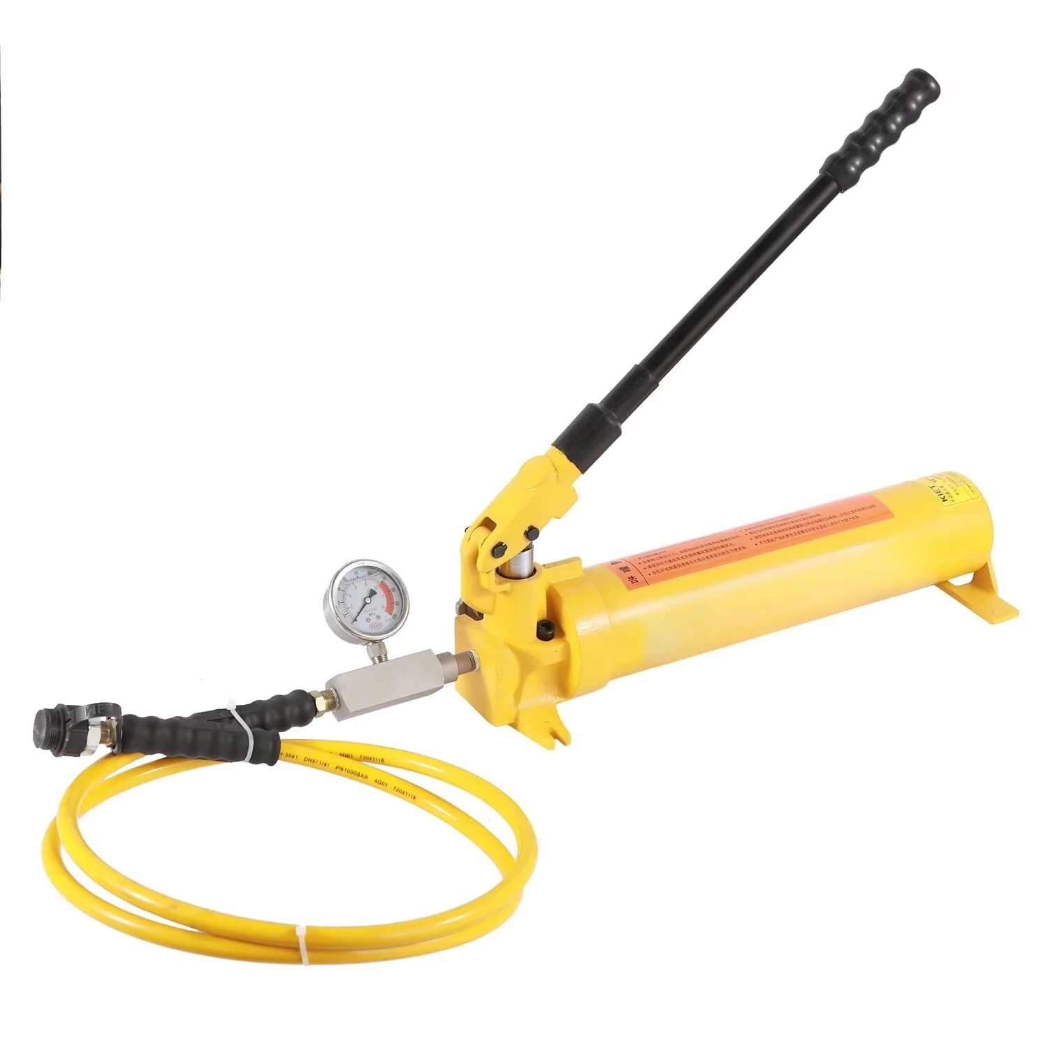 Portable  2-Speed 700Bar Steel Hydraulic Hand Manual Piston Pump for Large Ton Hydraulic Steel Cylinder Jack for Hydraulic Tools