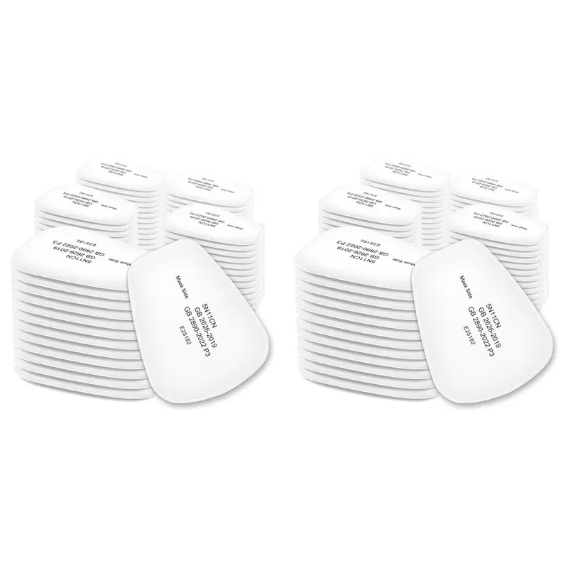 

-[A51I Digital]5N11 Respirator Filter Cartridges For 6200, 6502, 7502, Series Mask Filters,Use For Dust-Proof Dust&Torch Cutting