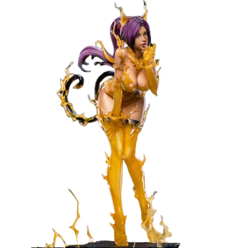 

1/4 Fa Studio Bleach Fallen Angel Shihouin Yoruichi аниме фигурка Коллекционный гаражный комплект модель статуя игрушки подарок