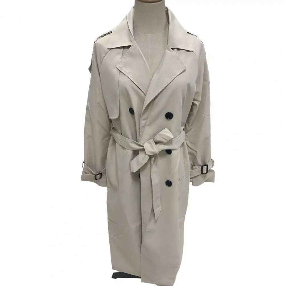 

Trench Coat for Women 2025 New in Fashion Korean Style Clothes Oversized Vintage Solid Casual Female Coat Elegant Womens Jackets