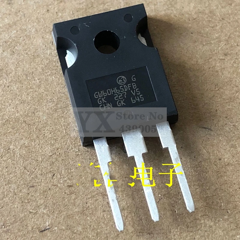 Stgw60h65dfbから-247、stgw60h65dfbから-247、60a/650v、60h65dfbから-247、5-20piece