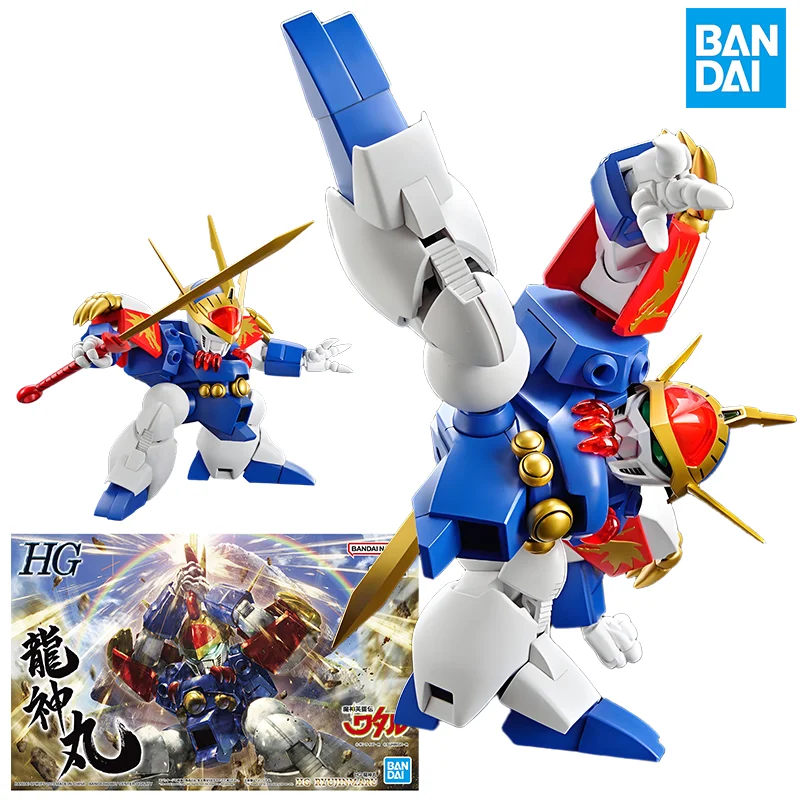 

Bandai HG Demon God Hero Series Dragon God Pill DX Аниме полная фигурка в сборе Модель игрушки Коллекционная модель украшения