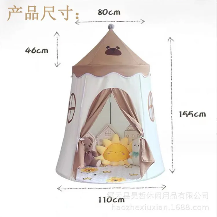 Children's Tent Indoor Home Baby Playhouse Girls Princess Castle Boys Playhouse House Children's Tent Photographic Prop